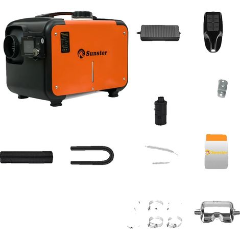 Chauffage à air diesel, contrôle Bluetooth, modes de chauffage efficaces, 8kw (1/2)