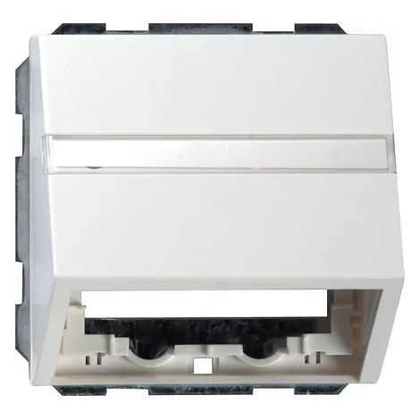 Gira Coperchio dati Anello di supporto + BSF System 55 Bianco puro m [087027], 0870 27