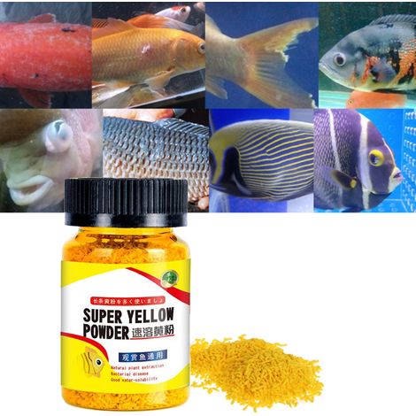 Sofort-Aquarien-Gelbpulver für Zierfische zur Vorbeugung von Infektionen (1/5)