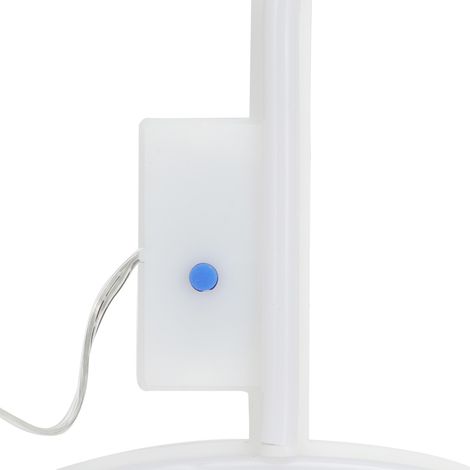 Bar Lumineux Lettres - LED Bleu Doux - Alimentation USB ou Piles AA - Télécommande avec Modes et Réglage Luminosité - Pour Décoration Intérieure Festive ou Régulière - 1 Pièce (1/5)
