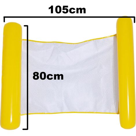 Silla flotante inflable para adultos para piscina (1/5)