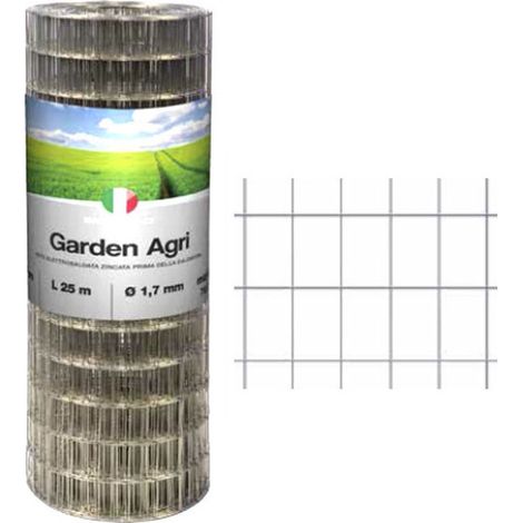 Réseau de jardin Agri Zn 76X50-1,70 H 183 M25 Betafence