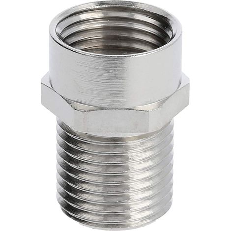 LAPP Zwischenstutzen PG/PG PG9x1,41 MSZ-09L lang Sechskant Messing (CuZn) vernickelt Anschlussgewinde 15,0mm - 1 Stück (1/2)