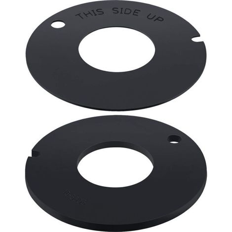 2 pièces 385311462 et 385316140 Joint en caoutchouc pour toilettes de camping-car, compatible avec les toilettes de camping Sealand Mansfield VacuFlush, compatible avec 2010, 510/506+, 510+/1000 6,100