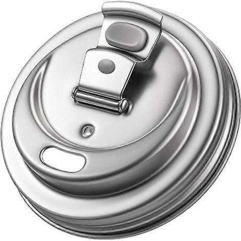 Lot de 1 couvercle pour bocal Mason, couvercle à large ouverture avec joint anti-fuite et anti-fissuration. (1/5)