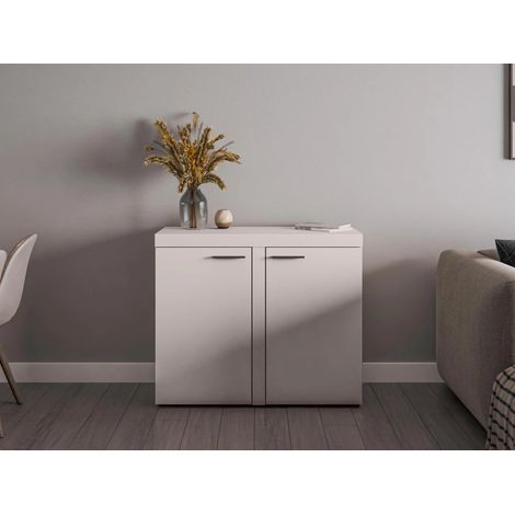 AX LIVING Schmal Kommode Spacoro 2T – Eleganz für Ihr Zuhause, Beige