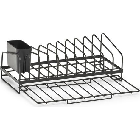 Besteckhalter mit Besteckkorb, Metall, ZELLER - ZELLER