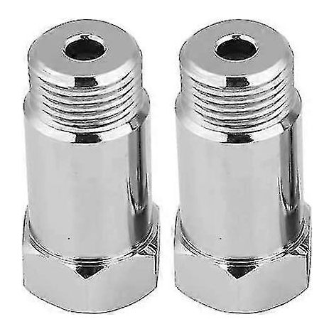 Adaptateur de joint de sonde à oxygène automobile, rallonge de joint de sonde à oxygène (argent) (2 pièces) (1/5)