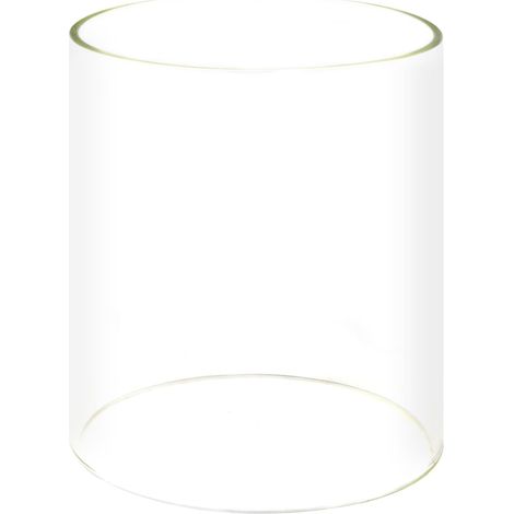 Vidaxl – Cylindre en verre borosilicate 200x240 mm – Résistant à la chaleur – Pour réchaud à hot-dog – Conservation optimale de la chaleur