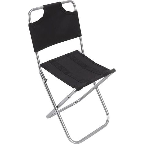 Taburete plegable portátil Fei Yu para exteriores, minitaburete ultraligero con bolsa de almacenamiento, ideal para pesca, camping, barbacoas y viajes (34 x 23,5 x 27 cm) (1/4)