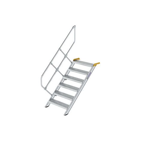 Escalera industrial peldaños de chapa de acero perforada (1/3)