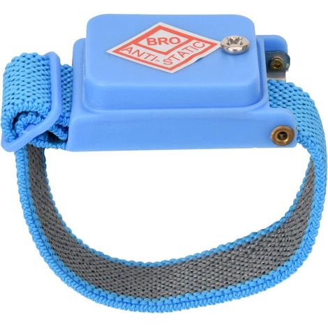 Cinturino antistatico wireless – blu – cinturino di scarica – ESD (1/5)