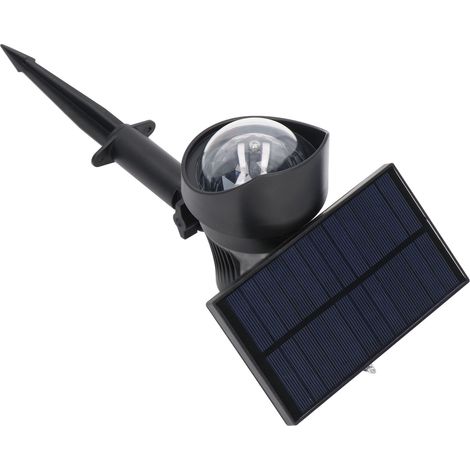 2-in-1 Wasserdichter RGB-Solarstrahler mit Drehfunktion für den Außenbereich zur Gartengestaltung (1/5)