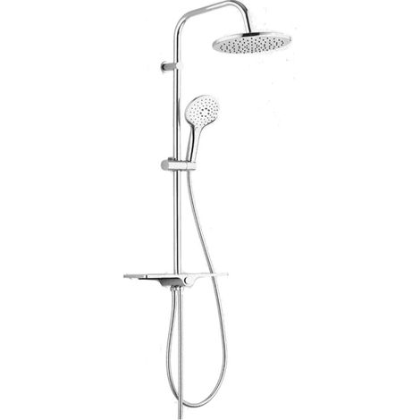 Ogomondo colonna doccia attrezzata gamma in ottone cromato diametro 22 mm (1/4)