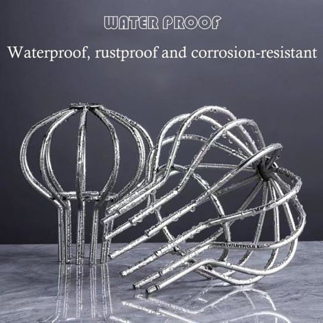 Protection De Gouttière - En Acier Inoxydable - Pour Tube De Descente 110 Mm - Usage Extérieur Toit Balcon - 1 Pièce (1/5)