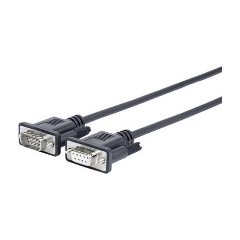 Cable paralelo Vivolink PRORS5 negro de 5 m RS-232