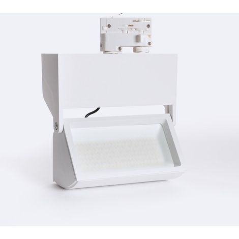 Foco Carril LED Trifásico 38W Piero  6000K Blanco Frío (1/4)