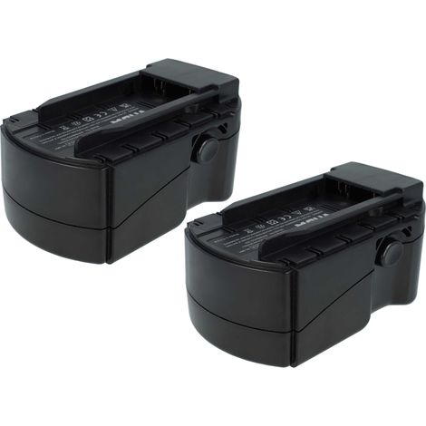 vhbw 2x Akku Ersatz für Hilti B24 für Elektrowerkzeug (2500 mAh, NiMH, 24 V)