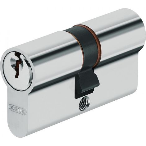 Abus – Cylindre de serrure double entrée 30/45mm – 5 goupilles – Fonction débrayable – 3 clés incluses – Résistance au crochetage