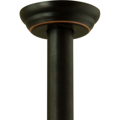 PaulGurkes Bras de douche au plafond 20 cm Noir QP