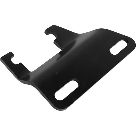 Support d'alternateur inférieur en acier renforcé anti-déformation noir pour collecteurs SBC 265-283-327-350 (1/5)