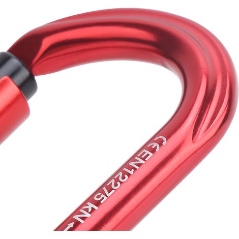 Mousqueton en Alliage d'Aluminium Xinda, Résistant pour Escalade et Accrochage, Forme en O (1/5)