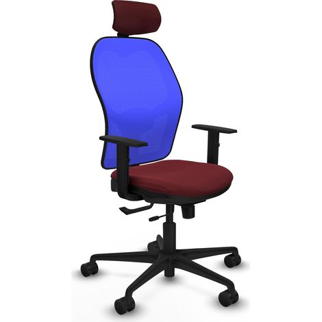 Chaise bureau piqueras y crespo Jorquera velours pliable (1/2)