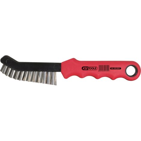 KS Tools - Brosse pour étrier de frein - acier - bout fin - 201.2321 (1/2)