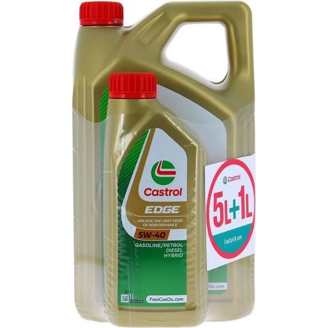 Motoröl - CASTROL EDGE - 5W-40 - 5L+1L - Sonderangebot