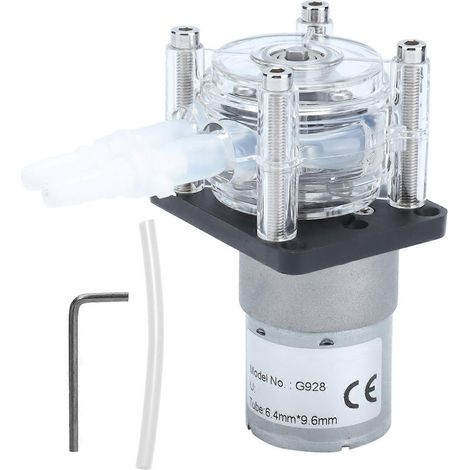 Peristaltische Dosierpumpe mit großem Durchfluss, Kugellager und Silikonschlauch, 500 ml/min, G92824V