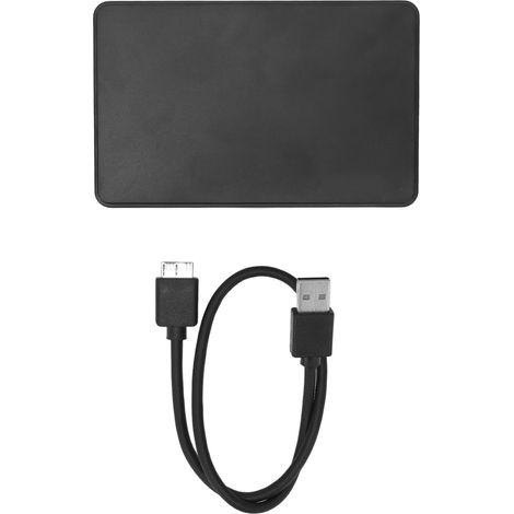 2.5 Pouces Boîtier Disque Dur USB 3.0 HDD 5Gbps Antistatique ABS, Coque Externe pour Windows Vista (1/5)
