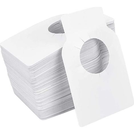 100 Pieces Wine Cellar Labels Reusable Wine Labels Wine Bottle Labels Blank PVC Labels Plastic Craft Gift Tag for Wine Bottle and Cellars White (5.7X8.9cm) (1/5)