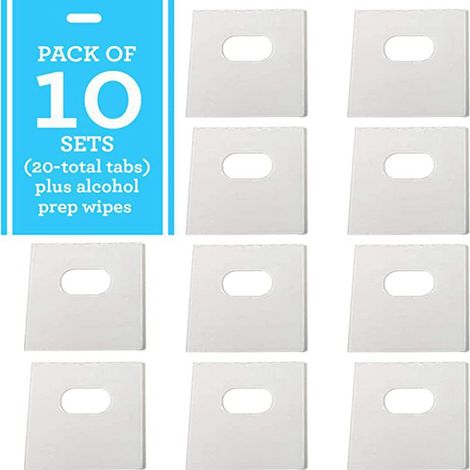 Patch de réparation pour stores verticaux (10 pièces), accessoires de réparation pour stores verticaux, accessoires pour stores vénitiens verticaux. (1/5)