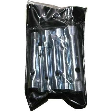 Llaves de tubo dobles 6/22 pz.8