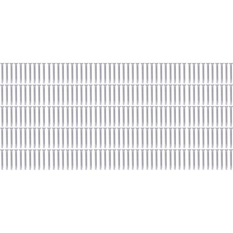 Lot de 250 vis autoperceuses tête fraisée cruciforme en acier inoxydable 410, longueur 38 mm, filetage M4.2-18 (1/5)