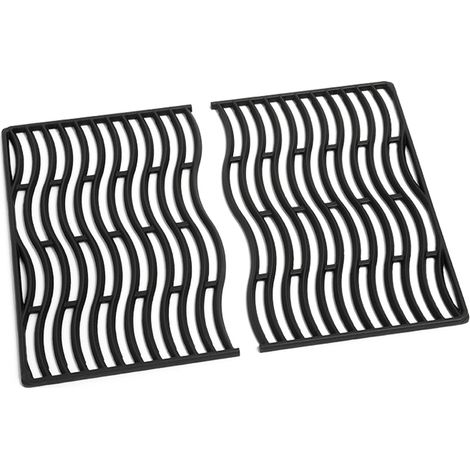 Napoleon – Lot de 2 grilles de cuisson en fonte pour barbecue Rogue 365 – Compatible avec barbecue à gaz – Remplacement de grilles usées
