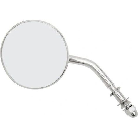 Espejo retrovisor Emgo 2025/02 para Harley Davidson, redondo, cromado, derecho/izquierdo (rosca M10 derecha).