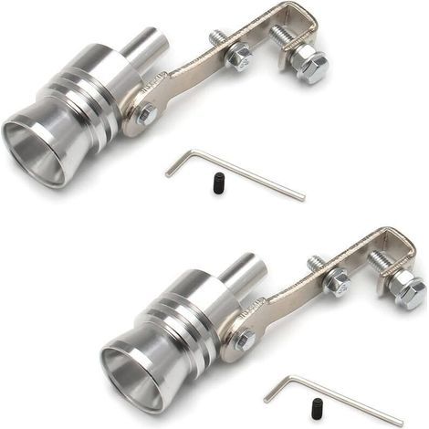 2 Pcs Turbo Simulator-S, Exhaust Whistle, Universal Car Muffler, Universal Turbo Exhaust Whistle, for Car Exhaust Pipe (1/4)
