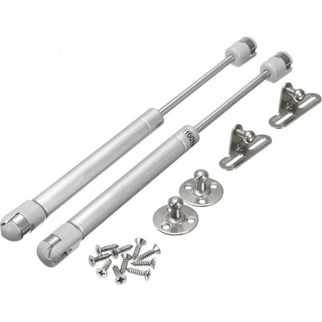 x 80 N Gasdruckfedern, hydraulische Möbelfedern, Original-Gasdruckfedern für Küchenschranktüren, pneumatische Arme zum Anheben von Küchenschrank- oder Möbeltüren (1/5)
