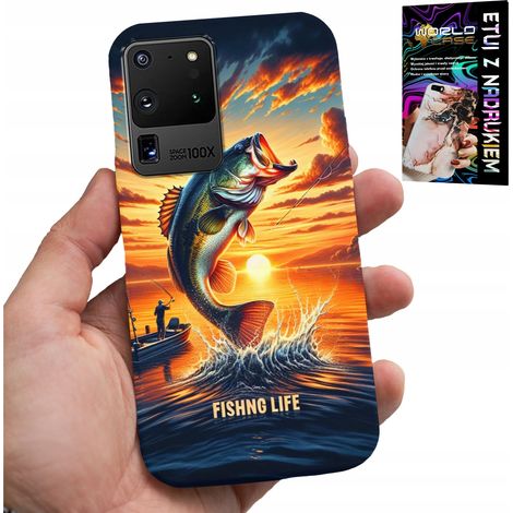 Funda para Samsung Galaxy S20 Ultra - Funda con diseño de caña de pescar + lámina (1/5)
