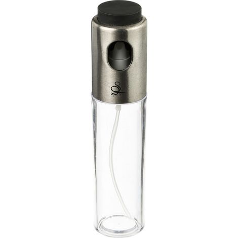 5Five Simply Smart – Vaporisateur en verre pour huile et vinaigre – Pulvérisateur ergonomique – Dosage précis – Longueur 18 cm – Pour assaisonnement à table