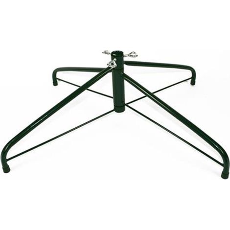 Base De Sapin De Noël Pliable En Métal Avec Croix De 30 Cm (1/2)