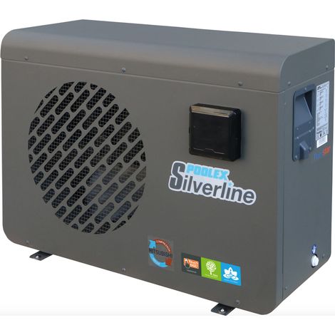 Poolex – Pompe à chaleur piscine R32 7kW – COP supérieur à 6 – Débit 2,5 m3/h – Coque anti-corrosion – Compresseur Toshiba – Échangeur titane