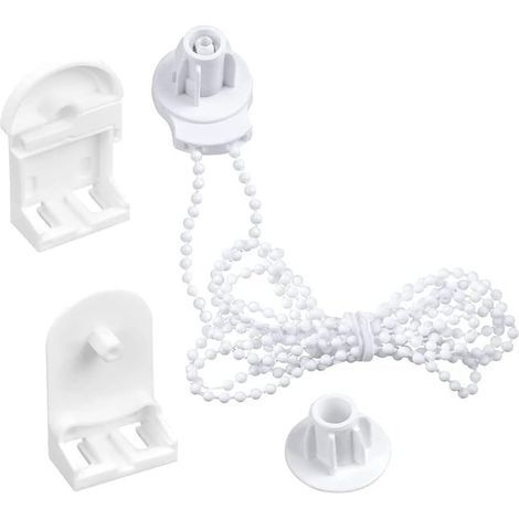 Kit de réparation de store enrouleur, 25 mm, en plastique, kit de réparation de store enrouleur de rechange, pour tringles à rideaux/supports de store occultant (1/5)