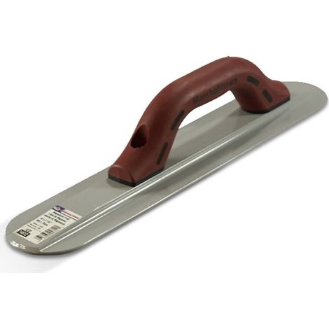 Lisseuse magnésium 40 x 8 cm – Pour béton frais et décoratif – Surface lisse et homogène – Poignée ergonomique pour confort – Marshalltown