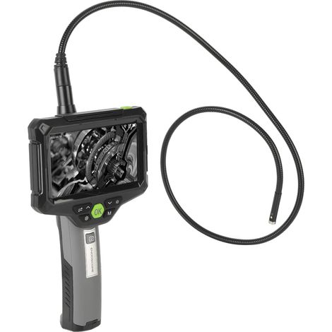 Doppellinsen-Inspektionskamera, wasserdichte flexible Sonde, digitales Industrie-Endoskop-Werkzeug für Abwasserrohre (1/5)