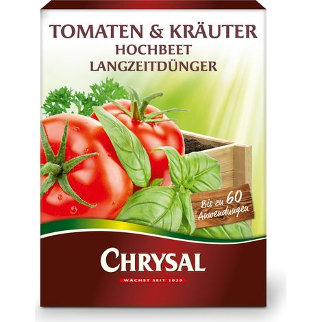 Chrysal Tomaten & Kräuter Hochbeet Langzeitdünger - 900 g