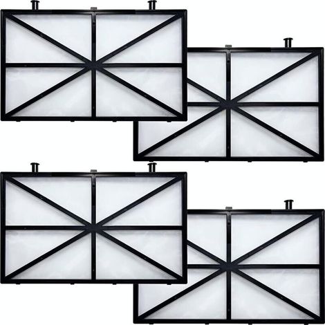 Cartouches filtrantes à ressort compatibles avec les modèles Dolphin M500, M200, M400, Wave 90, ve 65, Oasis Z5, Sigma, C3, C4 et Nautilus CC Plus. Référence : 9991433-R4 (lot de 4). (1/3)