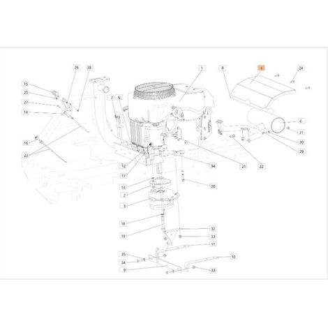 ORIGINAL AUSPUFFABDECKUNG EMAK SGS532085412173R