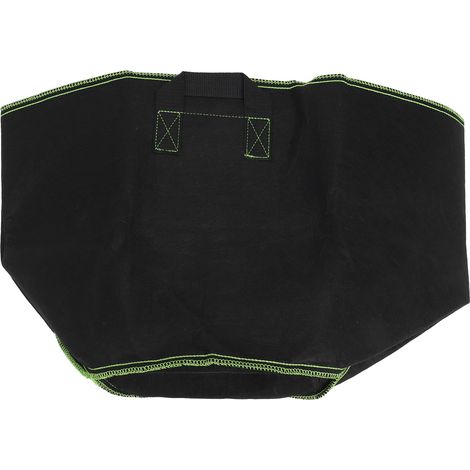 Sac de culture biodégradable non tissé pour légumes et fleurs, pot de plantation avec poignées, noir, 7 gallons (26,5 litres) (1/5)
